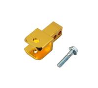 CRJIMX Adattatore Universale Per Rialzo Forcella Ammortizzatore Posteriore Moto Scooter Ciclomotori In Alluminio CNC(Oro)