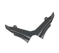 CRJIMX Alettoni Aerodinamici ABS Accessori Parafango Per Motocicletta Parabrezza Ala Inferiore Copertura Protettore Per Yamaha MT-15 2018-2021(Fibra di carbonio)