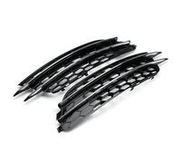 CRJIMX Per A6 C7 2012 2013 2014 2015 2 Pezzi Griglia A Nido D'ape Per Fendinebbia Anteriore Auto CRJIMX(Cromo)