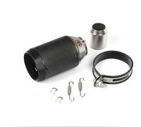 CRJIMX Per B&MW S1000XR Ecc Per Tutti I Tipi Di Motociclette Terminale Di Scarico Universale Slip-On Da 51 Mm In Fibra Di Carbonio(TIPO-E)