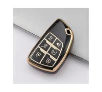 CRJIMX Per Buick Per ENVISION S Plus Per Avenir 2020 2021 2022 2023 5 6 Pulsanti Accessori Per Custodia Per Chiave Auto(NERO,6 Buttons)