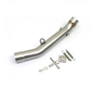 CRJIMX Per KAWASAKI Z800 Z800 2013 2014 2015 2016 Silenziatore Di Scarico Moto Escape Exhaust Contact Tubo Di Collegamento Centrale