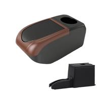 CRJIMX Per N&issan Per DATSUN MIDO NODO Auto Bracciolo Portaoggetti Accessori Dettagli Interni(B3 Brown frame 6USB)