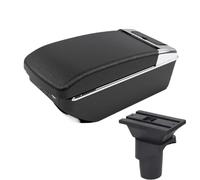 CRJIMX Per N&issan Per March Per Micra K13 MK4 IV Per Sunny Scatola Bracciolo Scatola Bracciolo Centrale(A2 Black line7 USB)