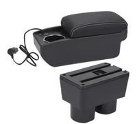 CRJIMX Per N&issan Per Tiida Per Latio Per Sylphy Scatola Bracciolo Portabicchieri Ricambi Retrofit Accessori Auto(A3 Ricarica rapida)