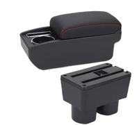 CRJIMX Per N&issan Per Tiida Per Latio Per Sylphy Scatola Bracciolo Portabicchieri Ricambi Retrofit Accessori Auto(C1 Nero rosso NO USB)
