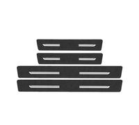 CRJIMX Per Per STline Adesivo Protettivo Paraurti Posteriore Bagagliaio Piastra Protettiva Soglia Della Porta Anteriore Cuscinetto(4 pezzi di soglia della porta)