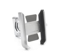 CRJIMX Per Piaggio MP3 250 300 500 HPE Scooter Sport Accessori Motociclo Supporto Per Telefono Cellulare Su Manubrio GPS Staffa(Argento,Handlebar)