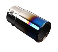 CRJIMX Per Toyota Per Prado 2700 4000 Silenziatore Posteriore Tubo Scarico Gola Rotonda Accessori Styling Acciaio Inox(Blu)