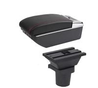 CRJIMX Per Toyota Per Urban Cruiser Scatola Bracciolo Per Ist Scatola Bracciolo Vanello Centro(C1 linea rossa 7USB)
