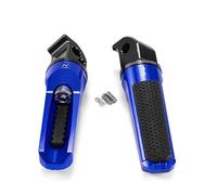 CRJIMX Per Yamaha MT-07 MT07 MT-09 MT09 XSR700 XSR900 FZ6 FJR1300A AS XJ6 Per NIKEN Poggiapiedi Posteriori Anteriori Moto(Blu,Posteriore)