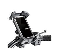 CRJIMX Per Yamaha MT-09 Accessori Supporto Telefono Manubrio Moto GPS(NERO,Handlebar)