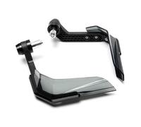 CRJIMX Per Yamaha Per NMAX155/125 NVX155 Paramani Universale Antivento Paramani Scudo Manubrio Parabrezza Equipaggiamento Protettivo Modificato(NERO)