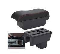 CRJIMX Portabracciolo Scatola Di Immagazzinaggio Parti Retrofit Interni Accessori Auto Per Toyota Per Aygo X(A2 red line No USB)