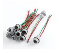 CRJIMX Portalampada Per Auto DC 12V W5W T10 194 168 Con Portalampada | Adattatore Connettore Prolunga Cablaggio Portalampada Portalampada 2/10/20/30 Pezzi(Gray 10Pcs)