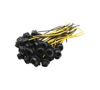 CRJIMX Portalampada Per Auto DC 12V W5W T10 194 168 Con Portalampada | Adattatore Connettore Prolunga Cablaggio Portalampada Portalampada 2/10/20/30 Pezzi(Black 30Pcs)