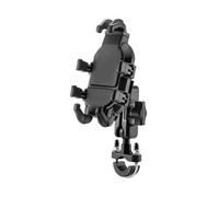 CRJIMX Regolabile Con Modulo Ammortizzatore Supporto Antiscivolo Accessori Per Ciclismo Per Telefono Per Bici Da Moto(Handlebar)