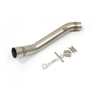 CRJIMX Silenziatore Di Scarico Per Moto Escape Per KAWASAKI Z750 Z750 2007 2008-2013 2014 Tubo Di Collegamento Centrale Con Contatto Di Scarico