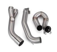 CRJIMX Sistemi Di Scarico Per Moto Tubo Di Collegamento Escape Eliminator Slip-On Per Aprilia Per Shiver 750 SL750 Per Shiver 750 GT750 2008-2017