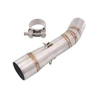 CRJIMX Slip-On Per Benelli TRK502c TRK 502C Escape Moto System Tubo Di Scarico Centrale In Acciaio Inox Modificato(Stile B)