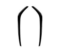 CRJIMX Spoiler Coltello Del Vento Anteriore Griglia Laterale Presa D'aria Uscita Aria Trim Per VW Per Golf 7.5 GTI 2017 2018 2019(Nero lucido)