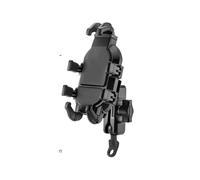 CRJIMX Supporto Per Telefono Moto/bicicletta Regolabile Con Modulo Assorbitore D'urto Antiscivolo Accessori Ciclismo(Rearview Mirror)