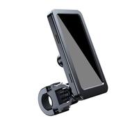 CRJIMX Supporto Telefono Moto Impermeabile Con Serraggio A 4 Bracci Manubrio Stabile Custodia Antiurto Bici