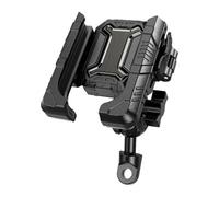CRJIMX Supporto Telefono Multiuso Antivibrazione Regolabile Supporto Moto Assorbitore Urti Anti-Tremolio(Mirror)