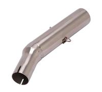 CRJIMX Terminale Di Scarico Slip On Per Y&amaha Per Tricker XG250 XT250 XG 250 2004-2008 Raccordo Centrale Per Scarico Moto Adattatore Per Marmitta(Stile A)