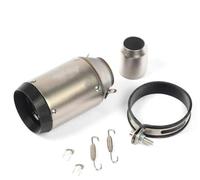 CRJIMX Terminale Di Scarico Universale Slip-On Per Moto Da 51 Mm In Fibra Di Carbonio Per Kawasaki Z900 Ecc Per Tutti I Tipi Di Moto(TIPO-a)