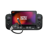 NSW - CRKD NITRO DECK PLUS - Trasparente Nero Con HDMI Adattatore
