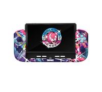 CRKD Nitro Deck - Deck portatile professionale con zero stick drift per Nintendo Switch e Switch OLED (Cuddle Team Leader Fortnite Edition)