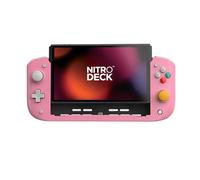 CRKD Nitro Deck - Deck portatile professionale con zero stick drift per Nintendo Switch e Switch OLED (Retro Pink - Nostalgia Collection)