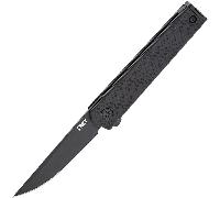 CRKT CEO Microflipper Black Drop Point 7081D2K