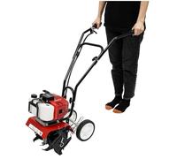CRMARKM Motozappa A Benzina Fresatrice da Giardino A Scoppio 52cc,Portatile Rimozione delle Erbacce,Gas Power Farmyard Tilling Tool 6500rpm,per Aratura