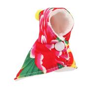 CROAK DI UGNATURA - COIND CAODEMENT ELEGNATO PER PARRTI, COSTUME DI UFFICAZIONE ZUPPA CON MOTORE DI FLORS | Plüschmaang per nymphensittich, vestito cosplay per crudele, accessorio per la p