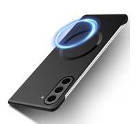 Croazhi Cover magnetica per Samsung Galaxy S26 Plus Coque, compatibile con Mag-Safe, [Frameless] ultra sottile opaco PC leggero custodia a tasca, antiurto custodia per Samsung Galaxy S26 Plus 5G (nero