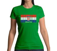 Croazia Bandiera - T-Shirt - Balkans Zagabria Repubblica Paese Croata