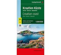 Croazia costa 1:200.000: Istrien - Kvarner - Dalmatien: AK 7403