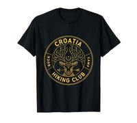 Croazia Escursionismo Club Vacanze di Viaggio Maglietta
