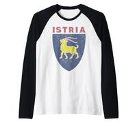 Croazia Hrvatska Souvenir Istria croata Maglia con Maniche Raglan