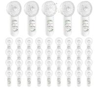 CroBlissful 36 mini ventagli da matrimonio per gli ospiti Bulk a batteria ventilatore palmare verde grazie per festeggiare con noi bomboniere per gli ospiti estivi all'aperto baby shower souvenir