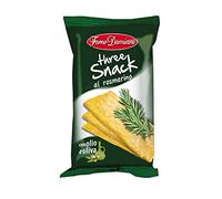 Croccantelle Bruschette Schiacciatine FORNO DAMIANI Aperitivo Salato all'Italiana - Scatole da 25 Pezzi - (Three Snack Rosmarino)