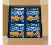 Croccantelle Gusto Pizza - Snack Salato Italiano con Olio d’Oliva 4 Confezioni Croccanti, Gustose e Perfette per Ogni Pausa