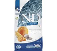 Farmina N&D Ocean Feline Aringa Zucca e Arancia 1,5 kg - Croccantini per cani - 1° ORDINE? scegli lo sconto BZR5 / BZR20 + 200 punti fedeltà