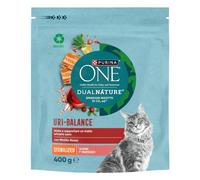 Croccantini per gatti Purina ONE DualNature sterilizzato salmone 400 g