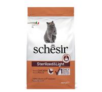Schesir Cat Dry Sterilized and Light Pollo: 400 gr