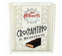 Croccantino Di Benevento Strega Alberti Fondente 3 x 200 g Cubo Rregalo