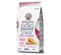 Monge Exc Pollo Riso Puppy Junior 6x1.5kg 9kg Crescita