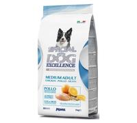 Monge - Special Dog - MEDIUM ADULT - pollo con Riso, Semi di Lino e Agrumi - 3kg